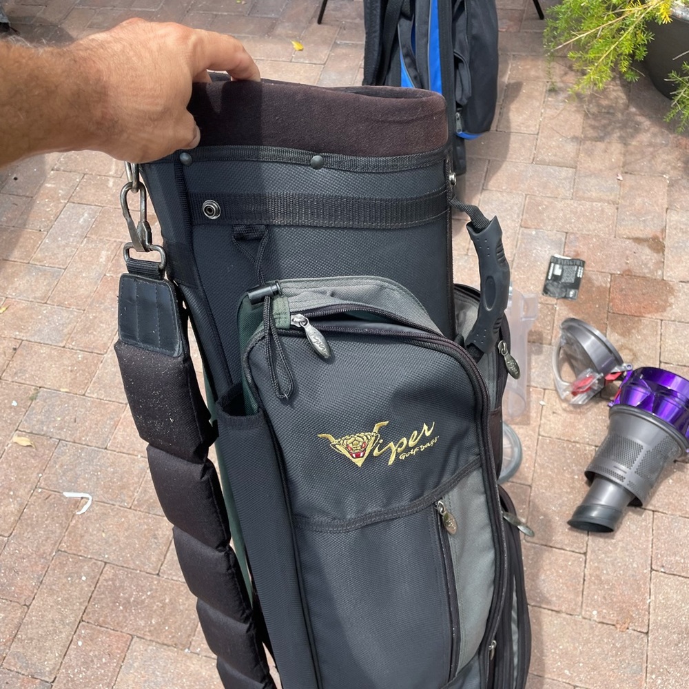 Viper Golf Cart Bag 4 Dividers Gem